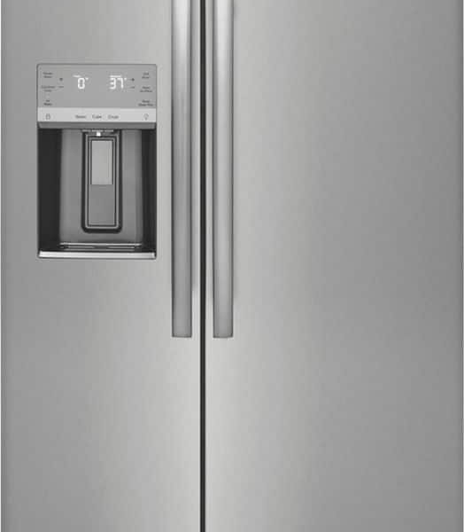 Frigidaire Gallery 22.3 Cu. Ft. Side-by-Side Counter-Depth Refrigerator Smudge Proof Stainless Steel from Kings Outlet
