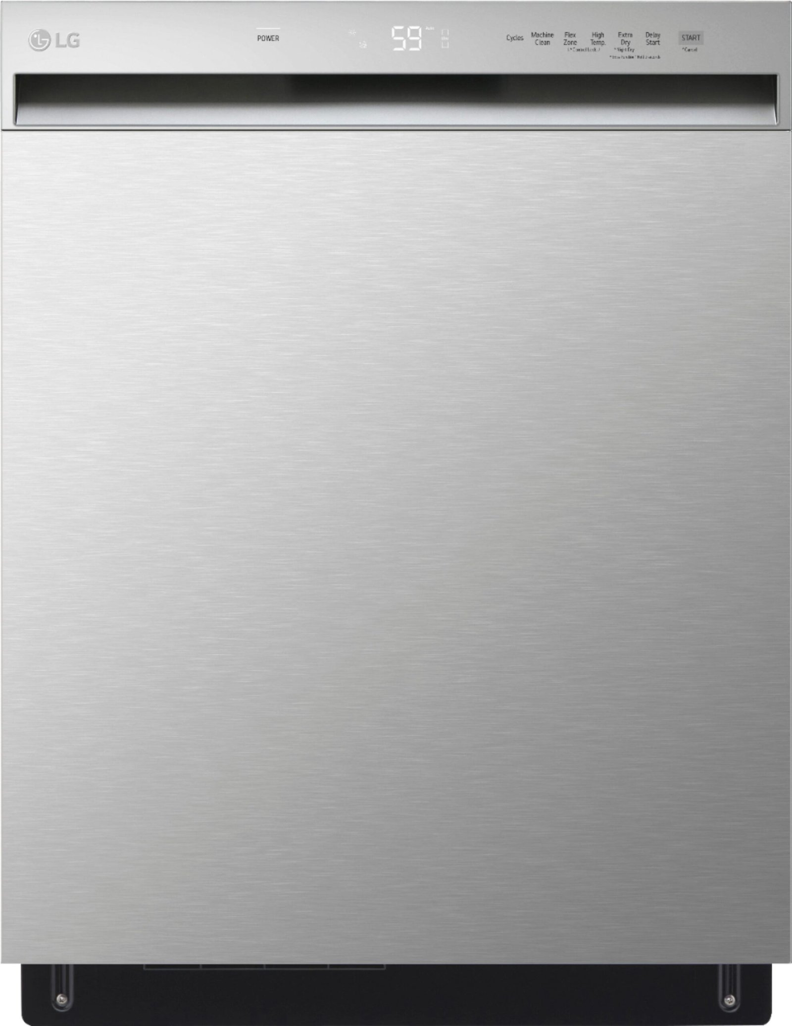 Kings Outlet LG 24" Front Control Built-In Stainless Steel Tub Dishwasher QuadWash 50 dba Stainless Steel LG 24" Front Control Built-In Stainless Steel Tub Dishwasher QuadWash 50 dba Stainless Steel from Kings Outlet