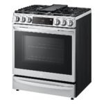 LG 6.3 Cu. Ft. Smart Slide-In Gas True Convection Range EasyClean Air Sous-Vide Stainless from Kings Outlet