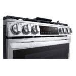 LG 6.3 Cu. Ft. Smart Slide-In Gas True Convection Range EasyClean Air Sous-Vide Stainless from Kings Outlet