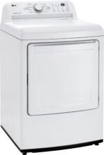 LG 7.3 Cu. Ft. Electric Dryer Sensor Dry White from Kings Outlet