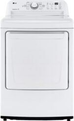 LG 7.3 Cu. Ft. Electric Dryer Sensor Dry White from Kings Outlet