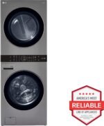 LG 4.5 Cu. Ft. HE Smart Front Load Washer 7.4 Cu. Ft. Electric Dryer from Kings Outlet