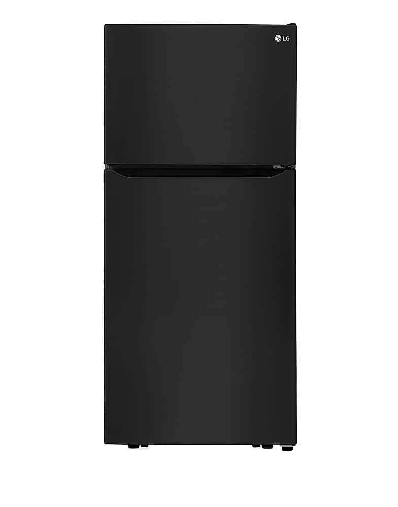 LG 20.2 Cu. Ft. Top-Freezer Refrigerator Black from Kings Outlet