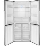 Haier 16.8 Cu. Ft. 4-Door French Door Counter-Depth Refrigerator LED Lighting Stainless Steel from Kings Outlet