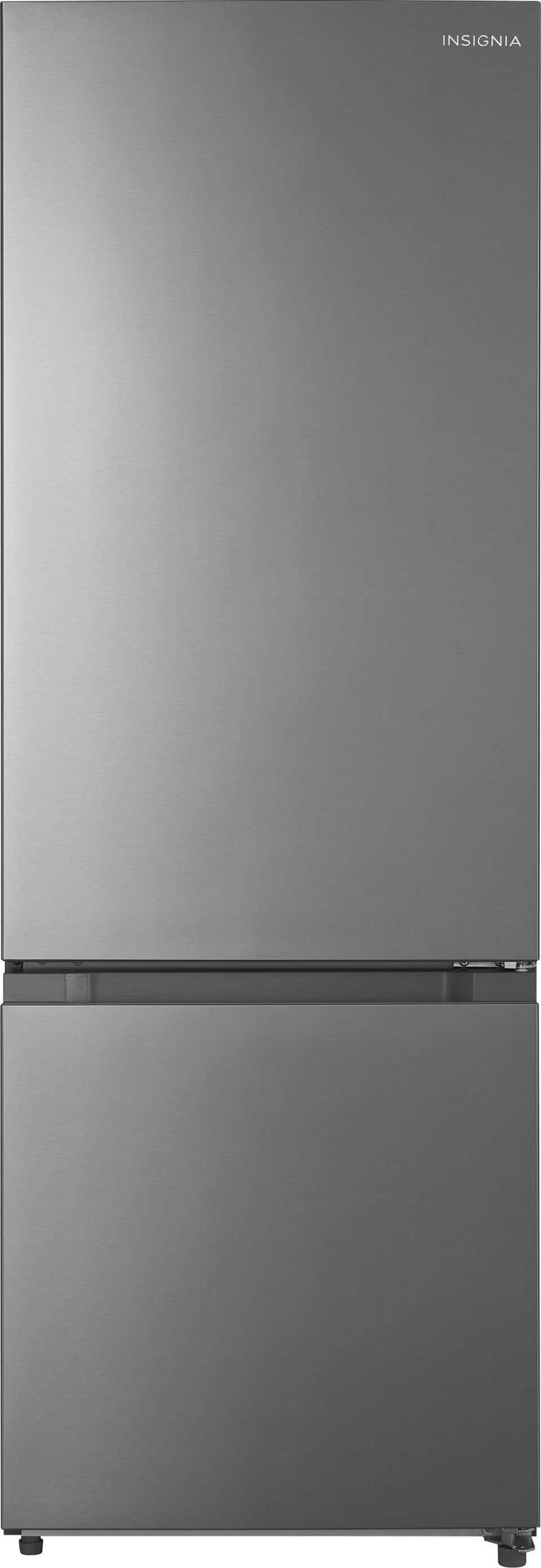 Kings Outlet Insignia 11.5 Cu. Ft. Bottom Mount Refrigerator ENERGY STAR Certification Stainless Steel Insignia 11.5 Cu. Ft. Bottom Mount Refrigerator ENERGY STAR Certification Stainless Steel from Kings Outlet