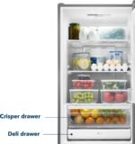 Insignia 11.5 Cu. Ft. Bottom Mount Refrigerator ENERGY STAR Certification Stainless Steel from Kings Outlet