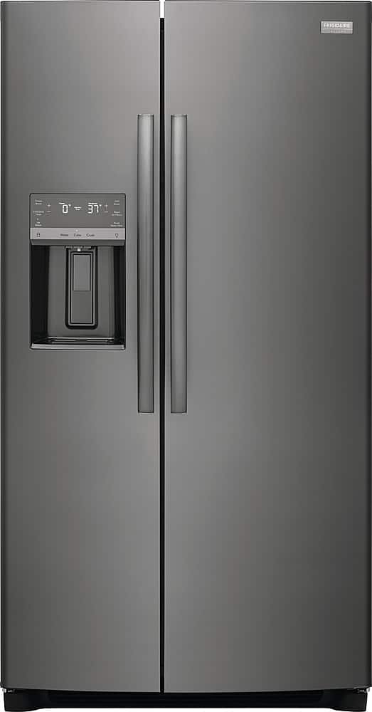 Frigidaire Gallery 25.6 Cu. Ft. Side-by-Side Refrigerator Black Stainless Steel from Kings Outlet