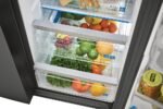 Frigidaire Gallery 25.6 Cu. Ft. Side-by-Side Refrigerator Black Stainless Steel from Kings Outlet