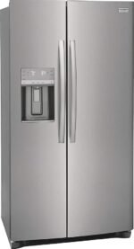 Frigidaire Gallery 25.6 Cu. Ft. Side-by-Side Refrigerator Smudge Proof Stainless Steel from Kings Outlet