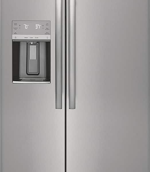Frigidaire Gallery 25.6 Cu. Ft. Side-by-Side Refrigerator Smudge Proof Stainless Steel from Kings Outlet