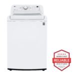 LG 4.5 Cu. Ft. High-Efficiency Top Load Washer TurboDrum Technology White from Kings Outlet