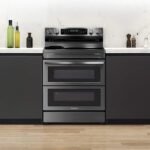 Samsung 6.3 cu. ft. Smart Freestanding Electric Range Flex Duo No-Preheat Air Fry Griddle from Kings Outlet