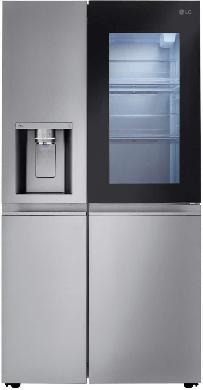 Kings Outlet LG 27.1 Cu. Ft. Side-by-Side Smart Refrigerator Craft Ice Stainless Steel LG 27.1 Cu. Ft. Side-by-Side Smart Refrigerator Craft Ice Stainless Steel from Kings Outlet