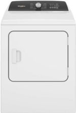 Whirlpool 7.0 Cu. Ft. Electric Dryer Steam Moisture Sensing White from Kings Outlet