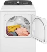 Whirlpool 7.0 Cu. Ft. Electric Dryer Steam Moisture Sensing White from Kings Outlet