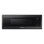 Samsung 1.1 cu. ft. Smart SLIM Over-the-Range Microwave 400 CFM Hood Ventilation Black Stainless from Kings Outlet