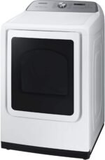 Samsung 7.4 Cu. Ft. Smart Electric Dryer Steam Sanitize+ White from Kings Outlet