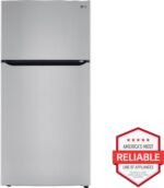 LG 23.8 Cu. Ft. Top Freezer Refrigerator Internal Water Dispenser Stainless Steel from Kings Outlet