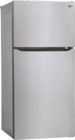 LG 23.8 Cu. Ft. Top Freezer Refrigerator Internal Water Dispenser Stainless Steel from Kings Outlet