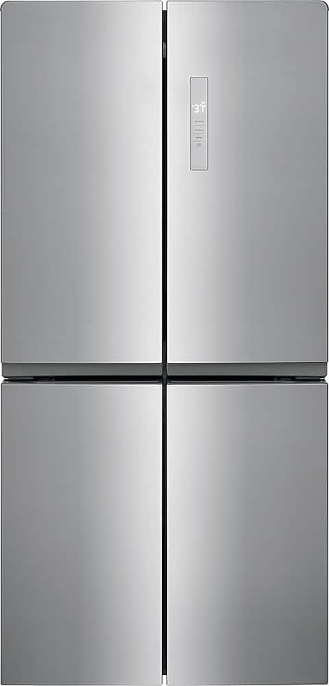 Frigidaire 17.4 Cu. Ft. 4-Door French Door Refrigerator Fingerprint-Resistant Stainless Steel Look from Kings Outlet