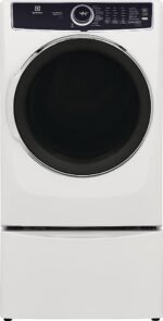 Electrolux 8.0 Cu. Ft. Stackable Electric Dryer Steam Balanced Dry White from Kings Outlet