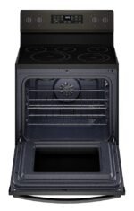 Whirlpool 5.3 Cu. Ft. Freestanding Electric Convection Range Air Fry Black Stainless Steel from Kings Outlet