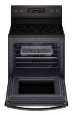 Whirlpool 5.3 Cu. Ft. Freestanding Electric Convection Range Air Fry Black Stainless Steel from Kings Outlet