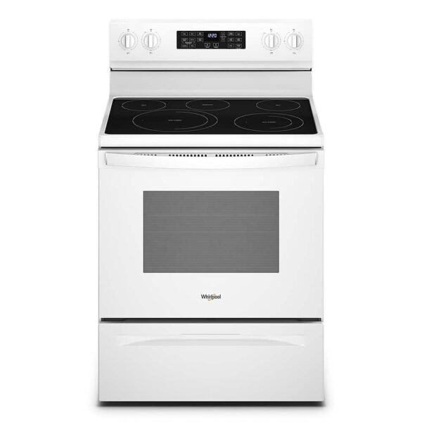 Whirlpool 5.3 Cu. Ft. Freestanding Electric Convection Range Air Fry White from Kings Outlet