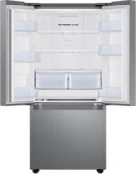 Samsung 22 cu. ft. 3-Door French Door Smart Refrigerator External Water Dispenser Stainless Steel from Kings Outlet