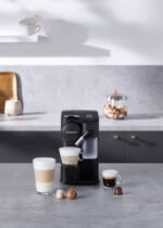 Nespresso Lattissima One Original Espresso Machine Milk Frother by DeLonghi Black from Kings Outlet