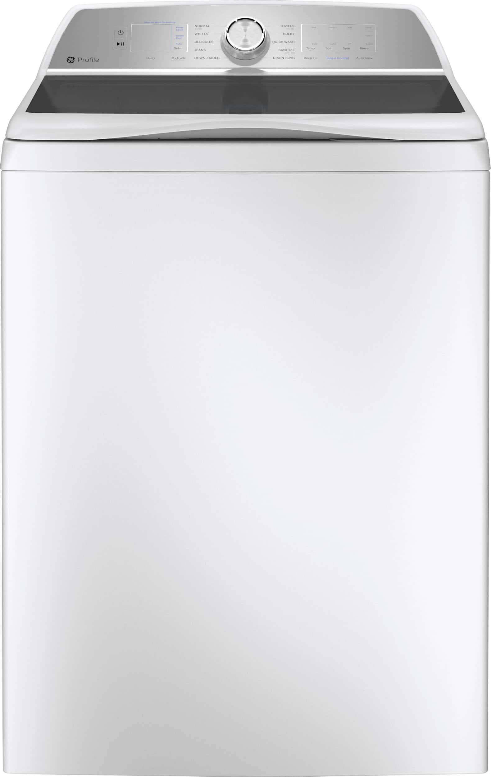 Kings Outlet GE Profile 4.9 Cu. Ft. High Efficiency Smart Top Load Washer Smarter Wash Technology GE Profile 4.9 Cu. Ft. High Efficiency Smart Top Load Washer Smarter Wash Technology from Kings Outlet