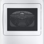 GE Profile 7.4 Cu. Ft. Smart Electric Dryer Sanitize Cycle Sensor Dry White from Kings Outlet