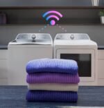 GE Profile 7.4 Cu. Ft. Smart Electric Dryer Sanitize Cycle Sensor Dry White from Kings Outlet