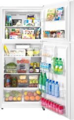Insignia 18 Cu. Ft. Top-Freezer Refrigerator ENERGY STAR Certification White from Kings Outlet