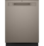 GE 24" Top Control Built-In Plastic Tub Dishwasher 3rd Rack Bottle Jets 50 dBA from Kings Outlet