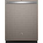 GE 24" Top Control Built-In Plastic Tub Dishwasher Sanitize Cycle 52 dBA Slate from Kings Outlet