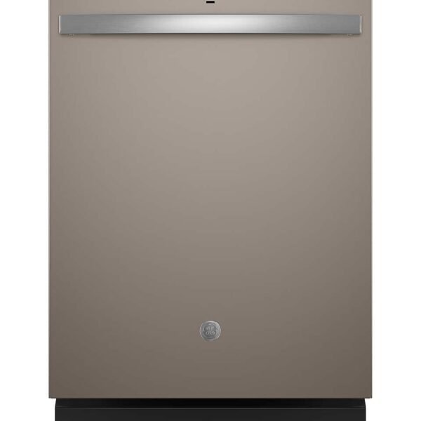GE 24" Top Control Built-In Plastic Tub Dishwasher Sanitize Cycle 52 dBA Slate from Kings Outlet