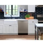 GE 24" Top Control Built-In Plastic Tub Dishwasher Sanitize Cycle 52 dBA Slate from Kings Outlet