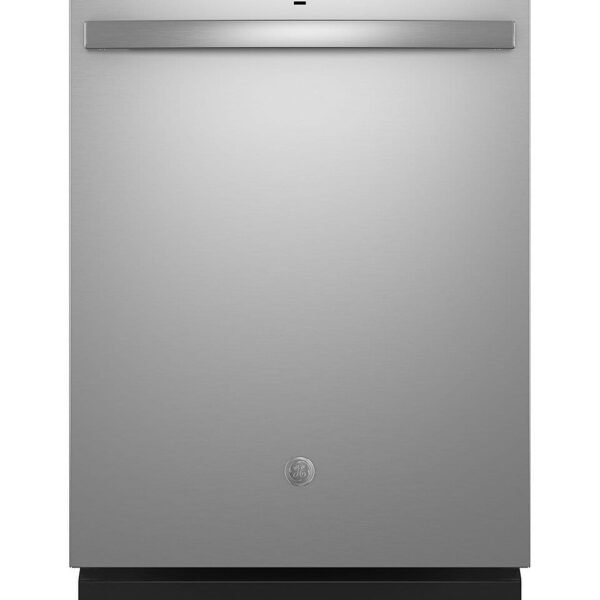 GE 24" Top Control Built-In Plastic Tub Dishwasher 3rd Rack Sanitize Cycle 50 dBA from Kings Outlet
