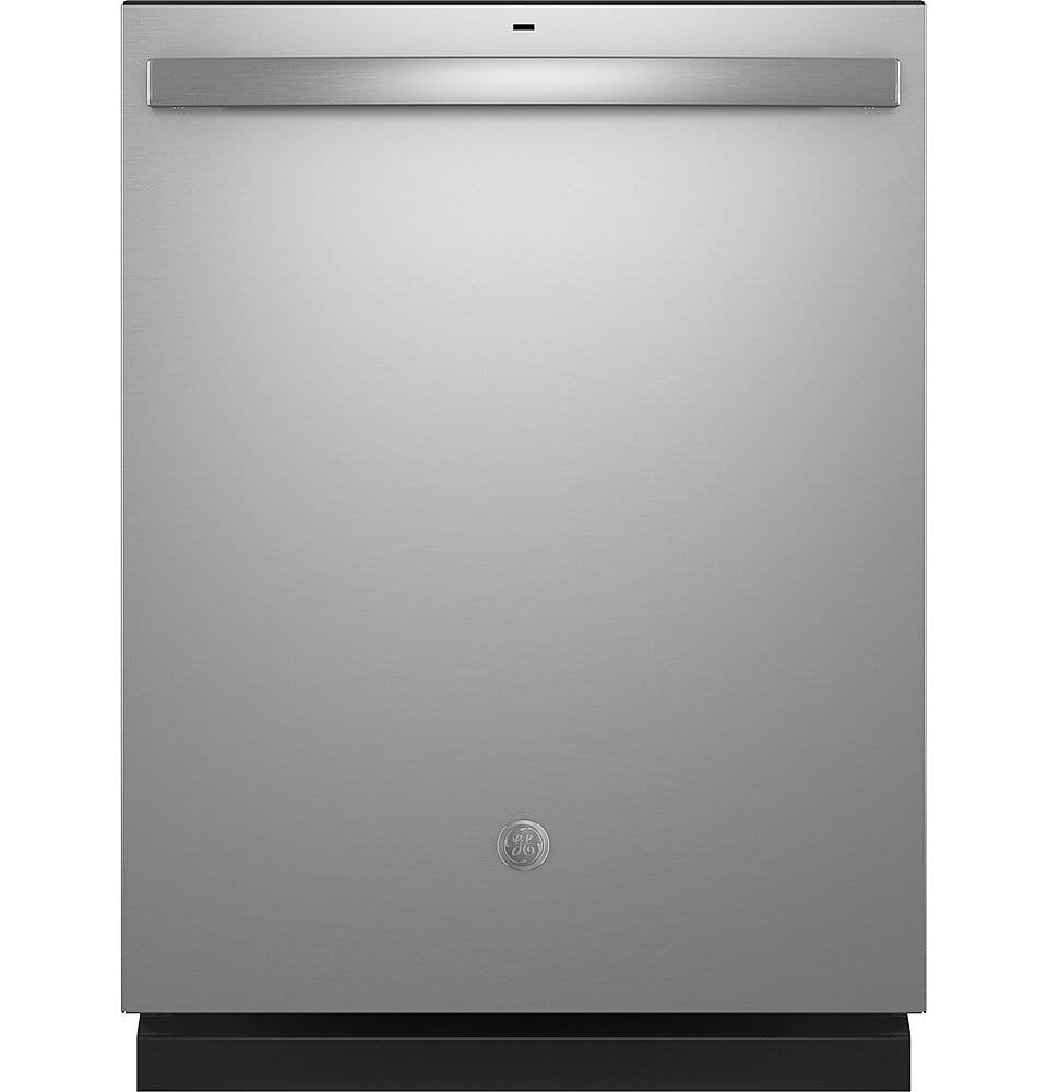 GE 24" Top Control Built-In Plastic Tub Dishwasher 3rd Rack Sanitize Cycle 50 dBA from Kings Outlet