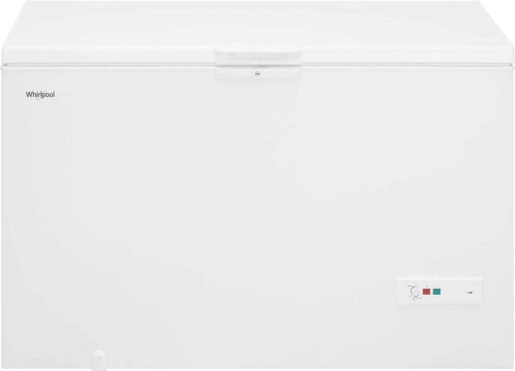 Whirlpool 16 Cu. Ft. Chest Convertible Freezer/Refrigerator 3 Storage Levels White from Kings Outlet