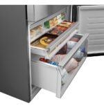 GE 17.7 Cu. Ft. Bottom-Freezer Refrigerator ENERGY STAR Certification Stainless Steel from Kings Outlet