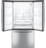 GE 24.7 Cu. Ft. French Door Refrigerator Internal Water Dispenser Stainless Steel from Kings Outlet