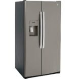 GE 25.3 Cu. Ft. Side-by-Side Refrigerator External Ice Water Dispenser Slate from Kings Outlet