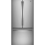 GE 18.6 Cu. Ft. French Door Counter-Depth Refrigerator Internal Water Dispenser Stainless Steel from Kings Outlet