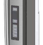 GE 18.6 Cu. Ft. French Door Counter-Depth Refrigerator Internal Water Dispenser Stainless Steel from Kings Outlet