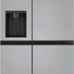 LG 22.5 Cu. Ft. Side-by-Side Counter-Depth Refrigerator Smooth Touch Dispenser Stainless Steel from Kings Outlet
