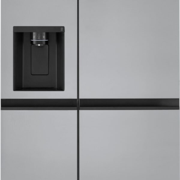 LG 22.5 Cu. Ft. Side-by-Side Counter-Depth Refrigerator Smooth Touch Dispenser Stainless Steel from Kings Outlet