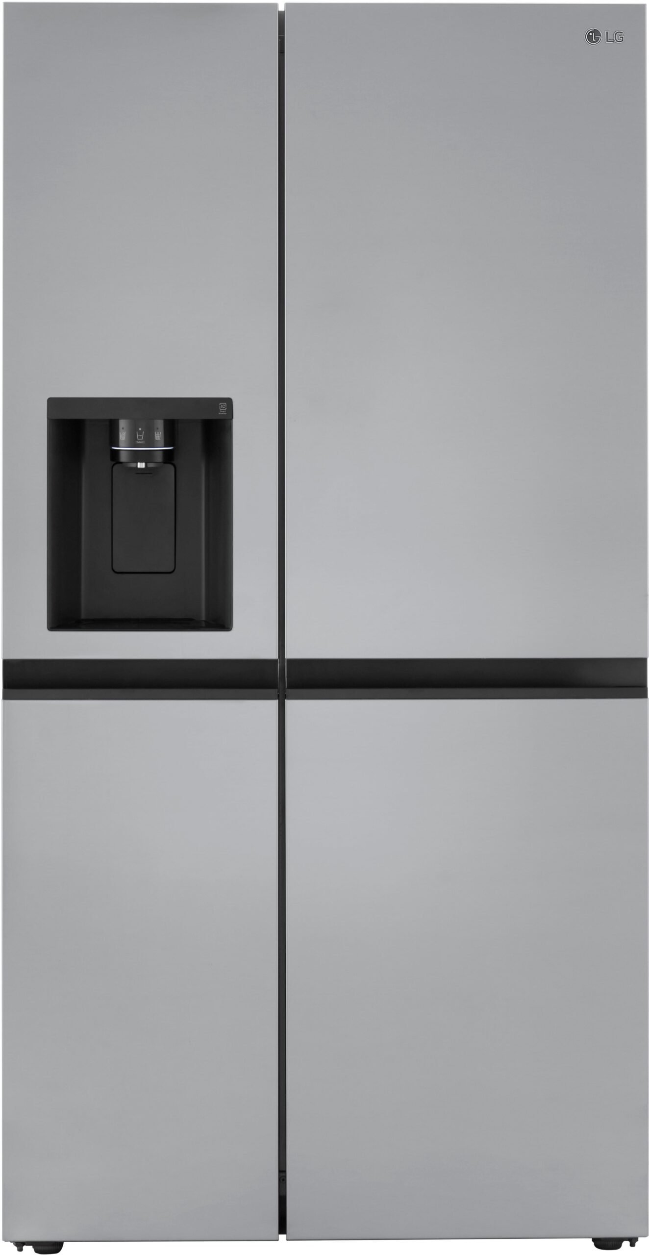 Kings Outlet LG 22.5 Cu. Ft. Side-by-Side Counter-Depth Refrigerator Smooth Touch Dispenser Stainless Steel LG 22.5 Cu. Ft. Side-by-Side Counter-Depth Refrigerator Smooth Touch Dispenser Stainless Steel from Kings Outlet